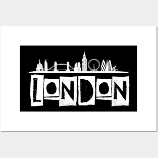 London souvenir tshirt cool london gift Posters and Art